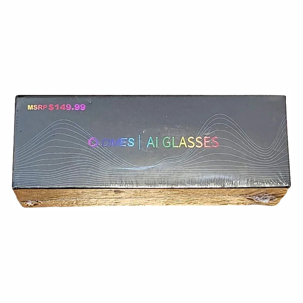 DMES AI Glasses Smart Glasses w/ Built-in AI, Touch Control, Transition Lenses